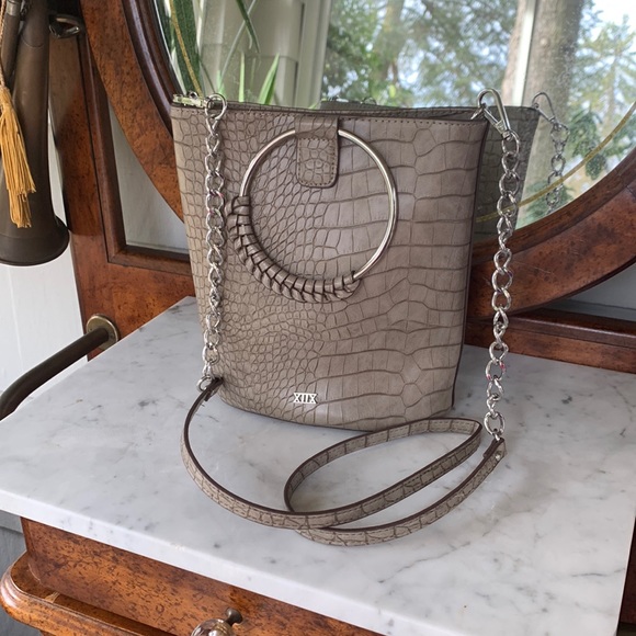 Collection XIIX Bags Collection Xiix Vegan Leather Alligator Snake